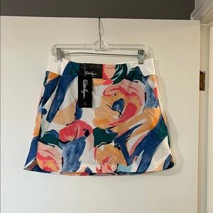 Walter Hagen Abstract Floral skirt